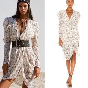 For Love and Lemons Paisley Midi Dress